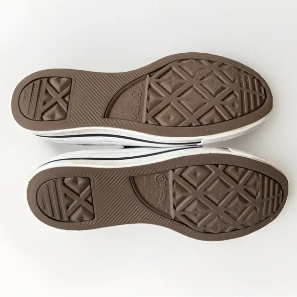 Converse Dusty Rose Faux Suede Embroidered Floral High Hi-Top - Picture 3 of 7